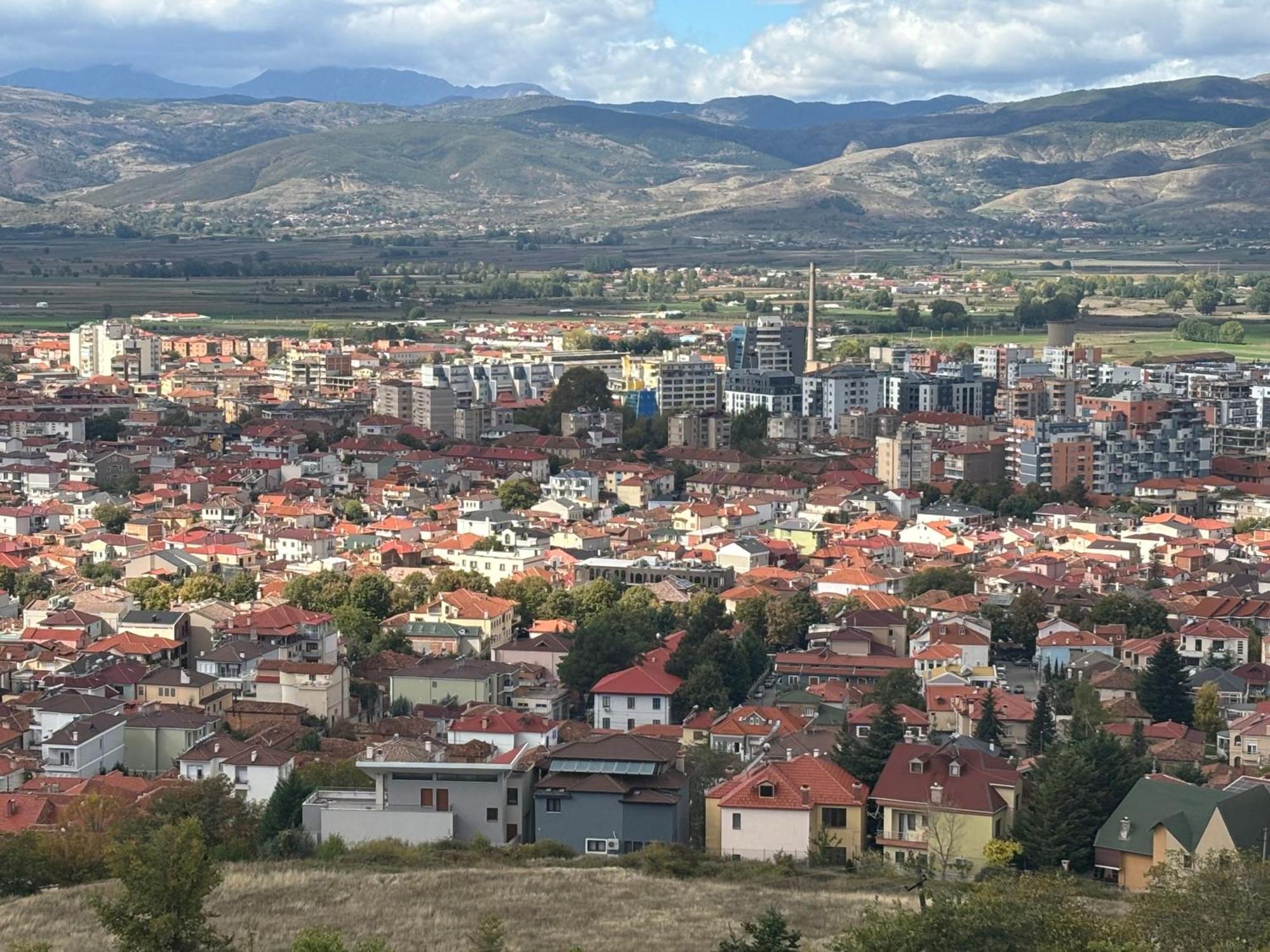 Hotel Kristal Korce Exterior foto